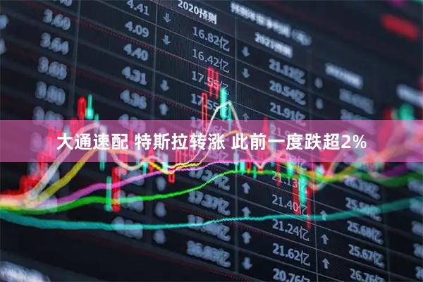 大通速配 特斯拉转涨 此前一度跌超2%